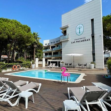Aparthotel Las Palmeras กาสเตย์เดเฟลส์ ภายนอก รูปภาพ
